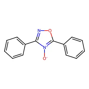 3,5-二苯基-1,2,4-噁二唑4-氧化物 structure