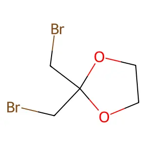 2,2-Bis(bromomethyl)-1,3-dioxolane structure
