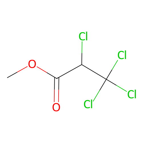 Methyl-2,3,3,3-tetrachloropropanoate structure