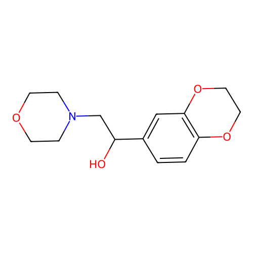 1-(2,3-Dihydro-1,4-benzodioxin-6-yl)-2-morpholin-4-ylethanol structure