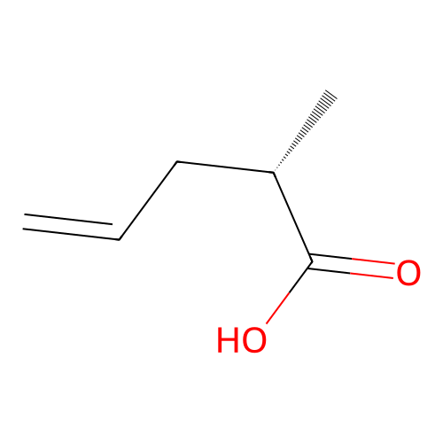(S)-2-Methyl-4-pentenoic acid structure