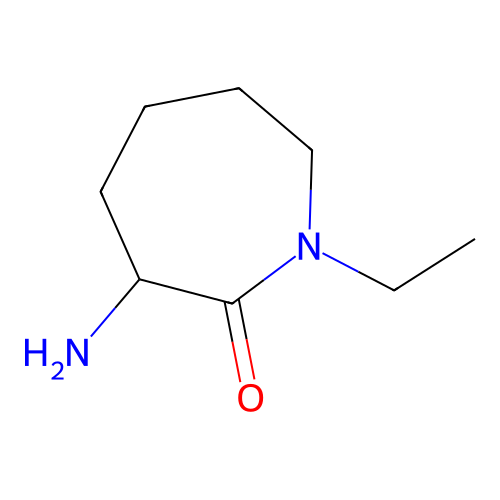 3-Amino-1-ethyl-azepan-2-one structure
