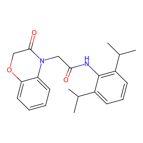 C22H26N2O3 structure