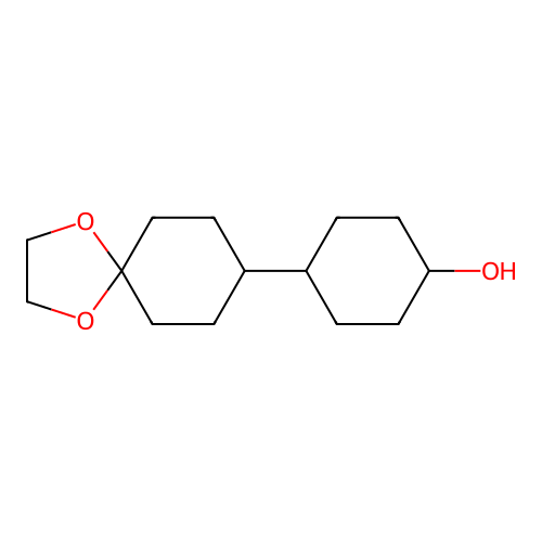4-(1,4-Dioxaspiro[4.5]decan-8-yl)cyclohexan-1-ol structure