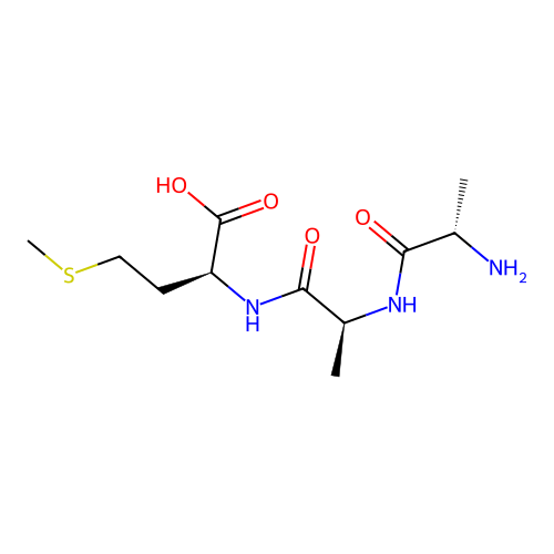L-Methionine, L-alanyl-L-alanyl- structure