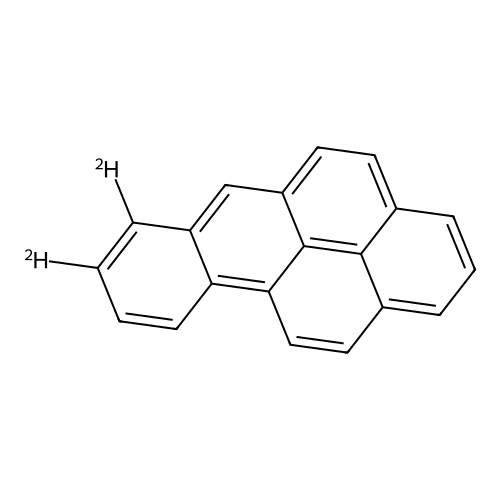 Benzo(a)pyrene-7,8-d2 structure