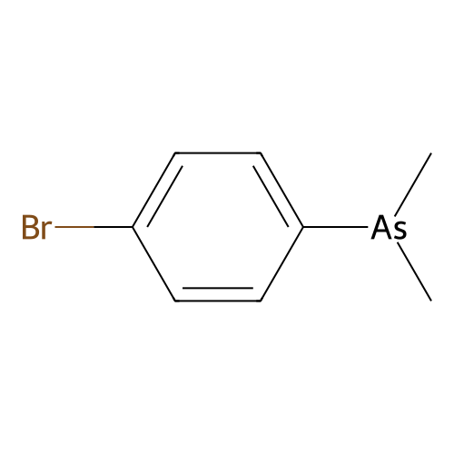 (4-Bromophenyl)-dimethylarsane structure