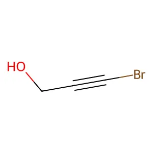 3-Bromoprop-2-yn-1-ol structure