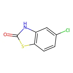 2(3H)-Benzothiazolone, 5-chloro- structure
