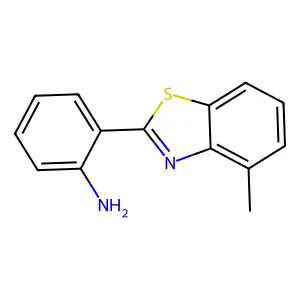 2-(2-Aminophenyl)-4-methylbenzothiazole structure