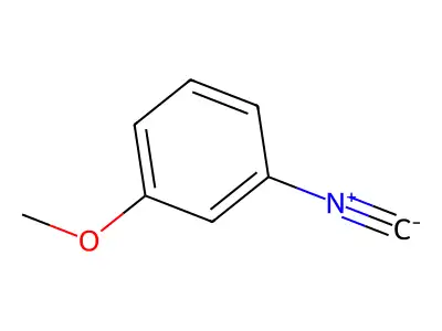 1-Isocyano-3-methoxybenzene structure