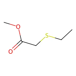 Methyl 2-ethylsulfanylacetate structure