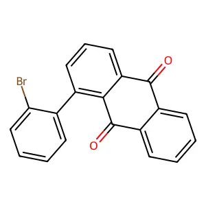 Anthraquinone, 1-(o-bromophenyl)- structure