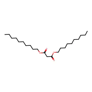 丙二酸二癸酯 structure