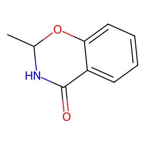 2,3-Dihydro-2-methyl-4H-1,3-benzoxazin-4-one structure