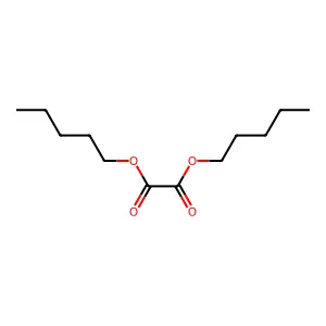 草酸二戊酯 structure