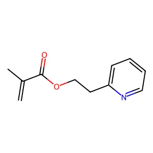 2-(Pyridin-2-yl)ethyl 2-methylprop-2-enoate structure