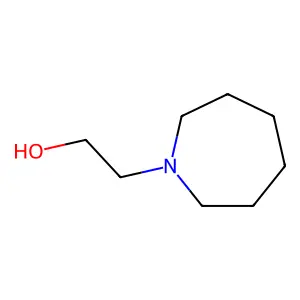 Hexahydro-1H-azepine-1-ethanol structure