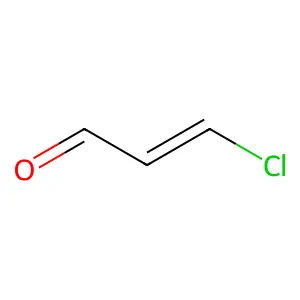 3-Chloroprop-2-enal structure