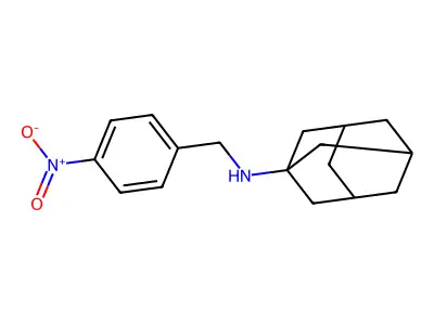 1-Adamantyl(4-nitrobenzyl)amine structure