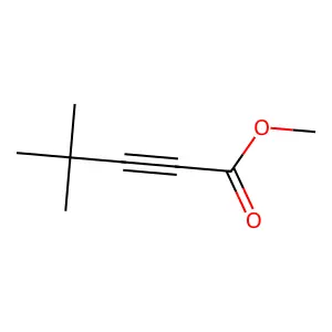 4,4-二甲基-2-戊炔酸甲酯 structure
