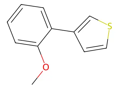 3-(2-Methoxyphenyl)thiophene structure