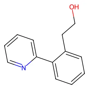 2-Pyridylbenzylcarbinol structure