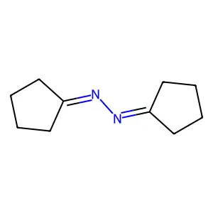 Cyclopentanone, cyclopentylidenehydrazone structure