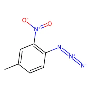 4-Methyl-2-nitrophenyl azide structure