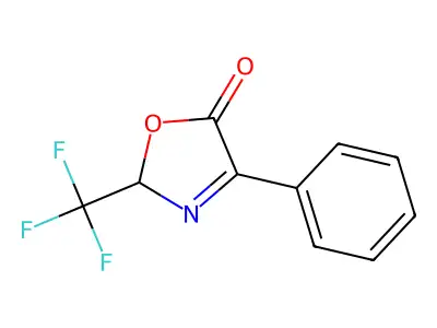 5(2H)-Oxazolone, 4-phenyl-2-(trifluoromethyl)- structure