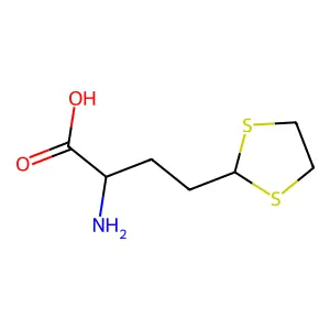 2-氨基-4-(1,3-二硫戊环-2-基)丁酸 structure