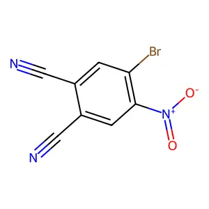 4-Bromo-5-nitro-phthalonitrile structure