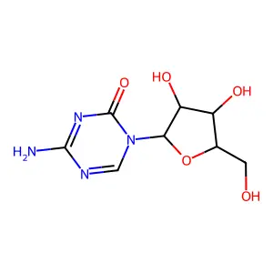 L-5-Azacytidine structure