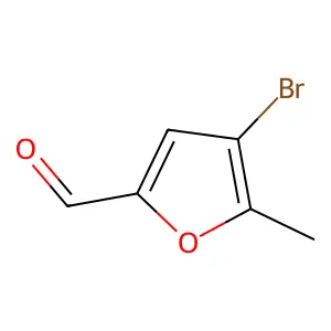 2-Furancarboxaldehyde, 4-bromo-5-methyl- structure