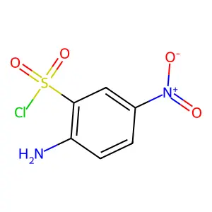 2-氨基-5-硝基苯磺酰氯 structure