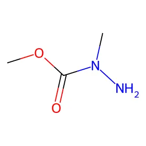 Methyl 1-methylhydrazine carboxylate structure