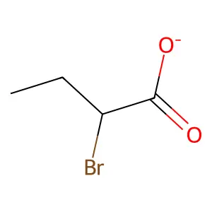 2-Bromobutyrate structure