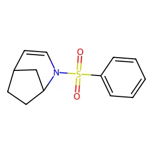 2-Azabicyclo(3.2.1)oct-3-ene, 2-(phenylsulfonyl)- structure