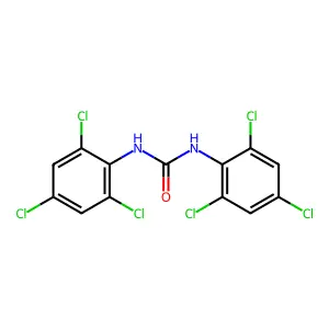 N,N'-Bis(2,4,6-trichlorophenyl)urea structure