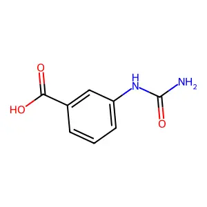 3-((Aminocarbonyl)Amino)Benzoic Acid structure