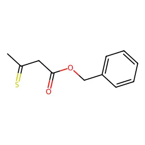 Benzyl 3-thioxobutanoate structure