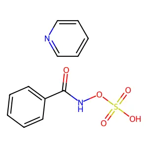 N-(Sulfooxy)benzamide--pyridine (1/1) structure