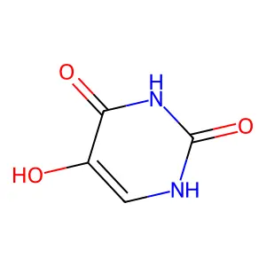 5-羟基尿嘧啶 structure
