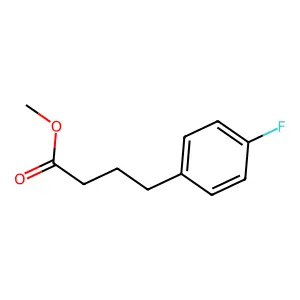 Methyl 4-(4-fluorophenyl)butanoate structure