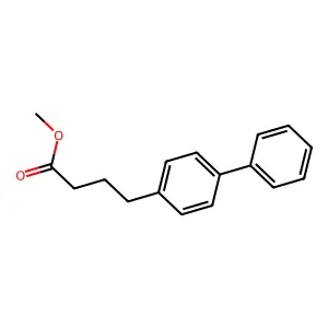 4-(4-Biphenylyl)butanoic acid methyl ester structure
