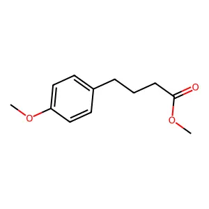 Methyl 4-(4-methoxyphenyl)butanoate structure