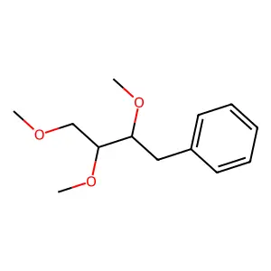 2,3,4-Trimethoxybutylbenzene structure
