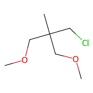 1-Chloro-3-methoxy-2-(methoxymethyl)-2-methylpropane structure