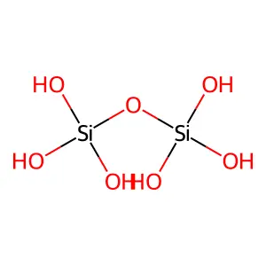 Trihydroxy(trihydroxysilyloxy)silane structure
