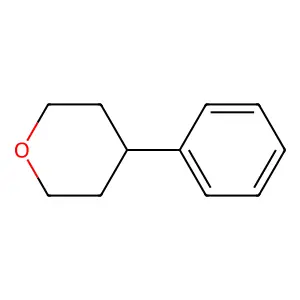 Pyran, 4-phenyltetrahydro- structure